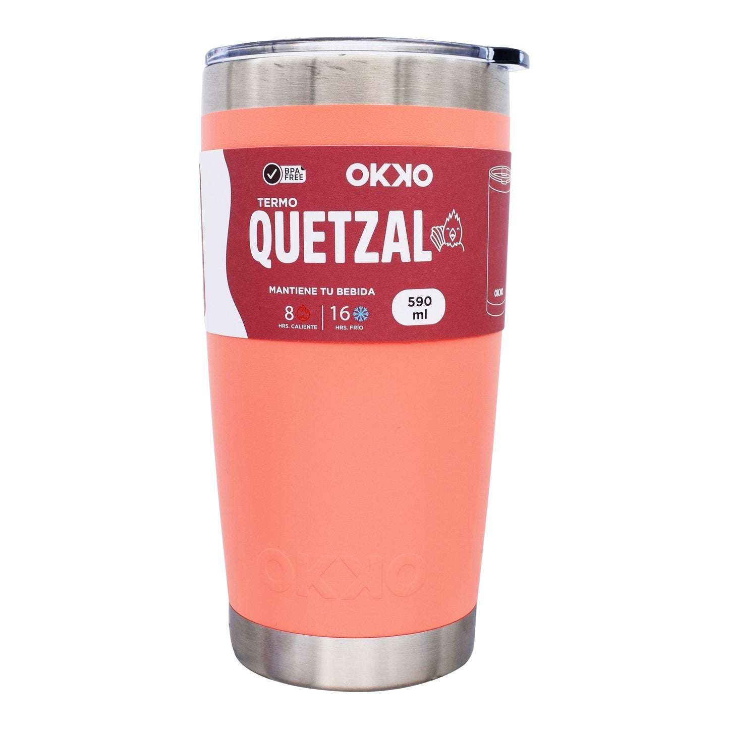 Termo Quetzal Salmon 1 Pz (OKKO SUPER FOODS)