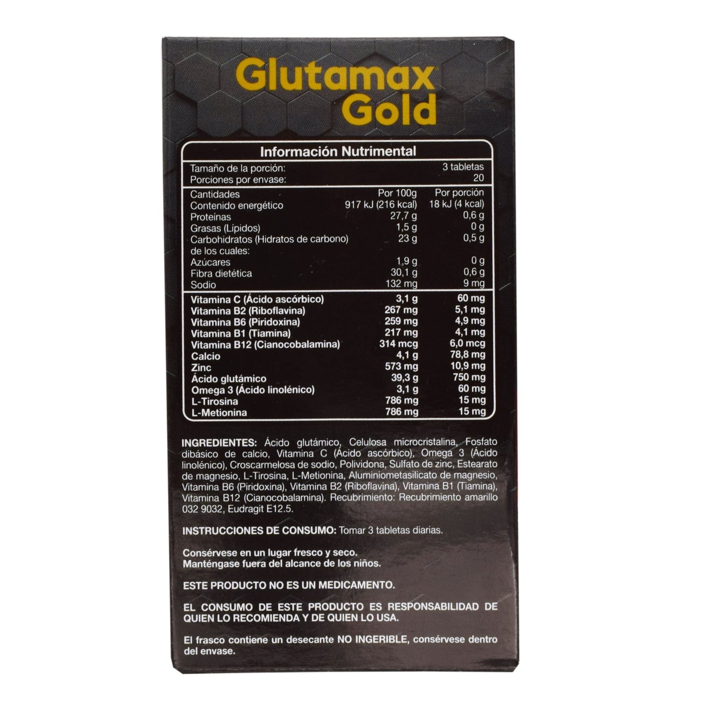Glutamax Gold 60 Tabletas (CMD)