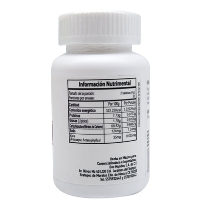 Yaca 90 Tabletas (DOS MUNDOS)