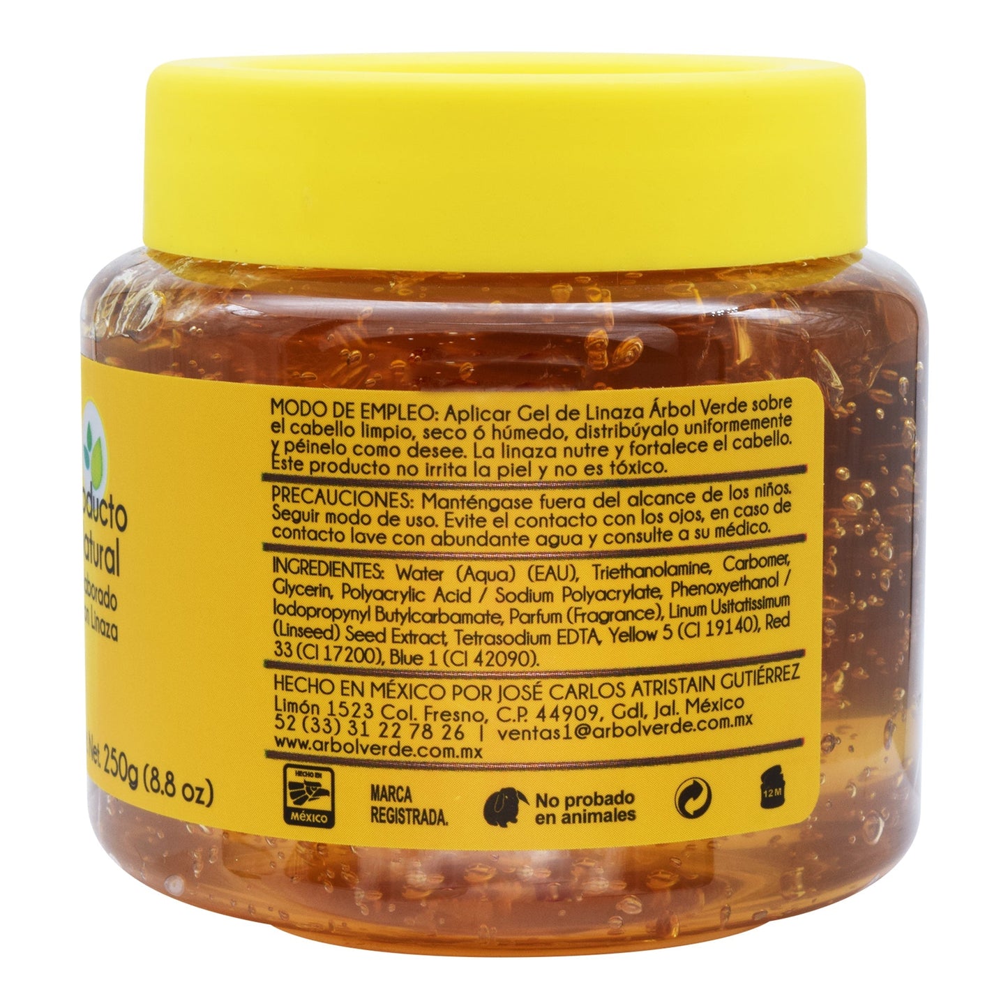 Gel Capilar De Linaza 250 G (ARBOL VERDE)
