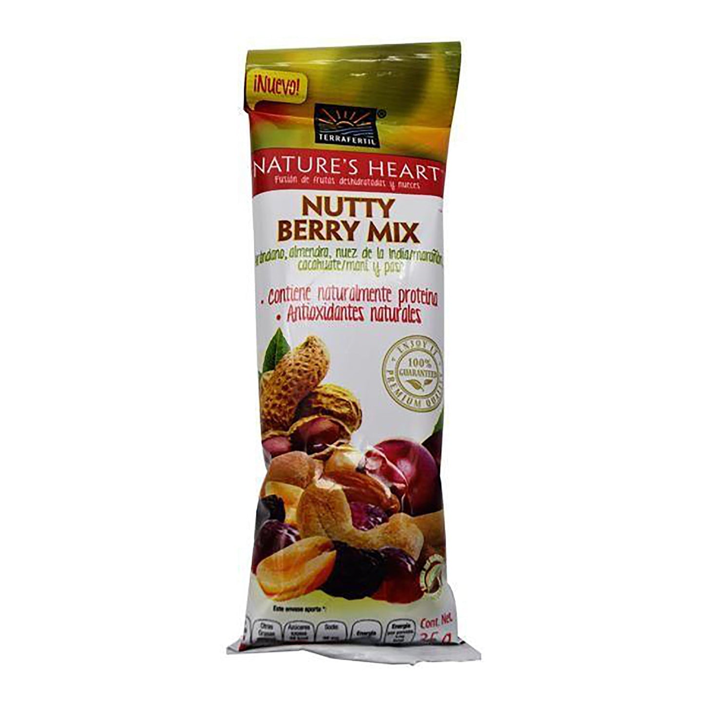 Nutty Berry Mix 35 G (Paquete 12) (NATURES HEART)