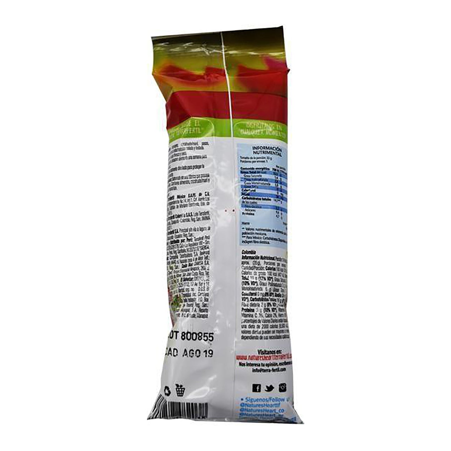 Nutty Berry Mix 35 G (Paquete 12) (NATURES HEART)