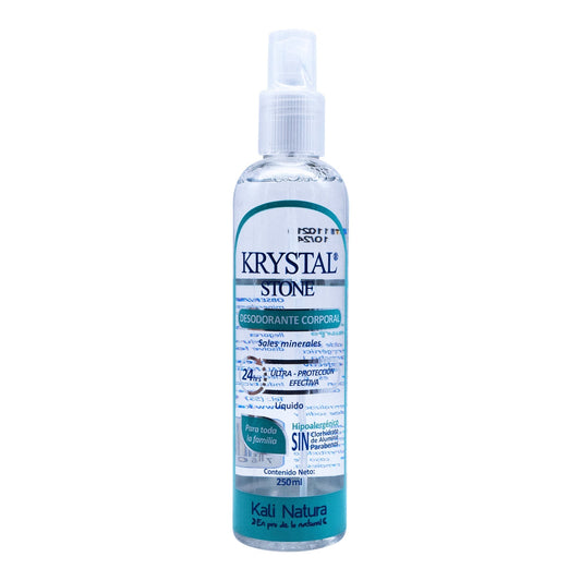 Desodorante Liquido Neutro 250 Mililitros (KRYSTAL STONE)