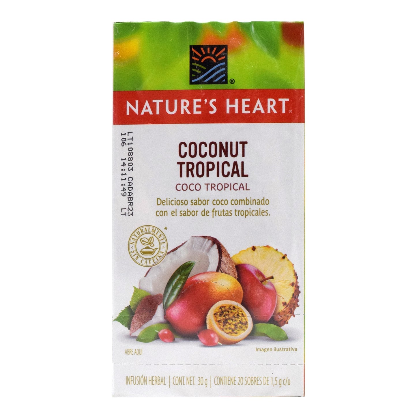 Te Coco Tropical 20 Sob (NATURES HEART)