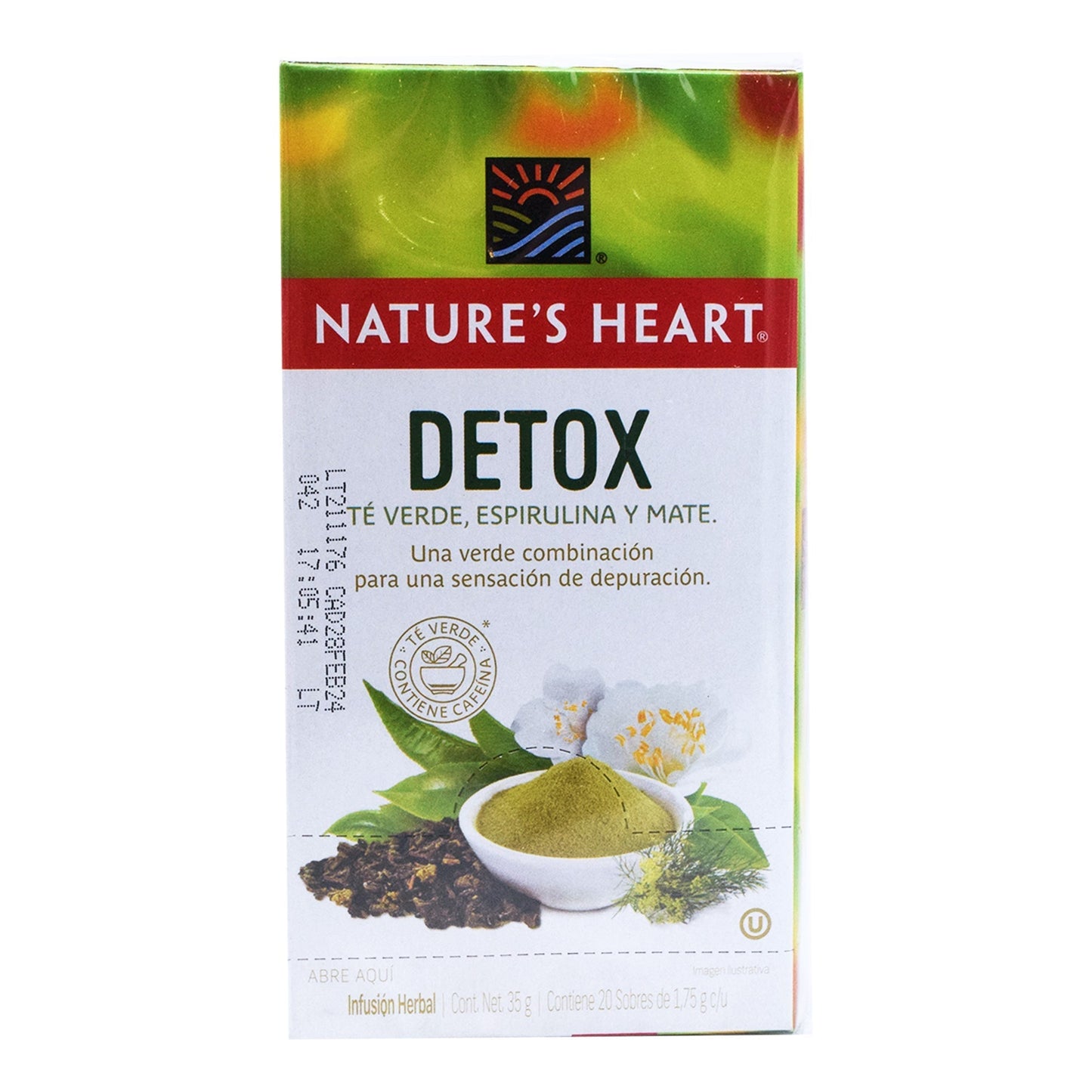 Te Verde Detox 35 G (NATURES HEART)
