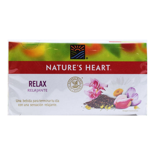 Te Relajante Lavanda Petalos De Rosa 35 G (NATURES HEART)