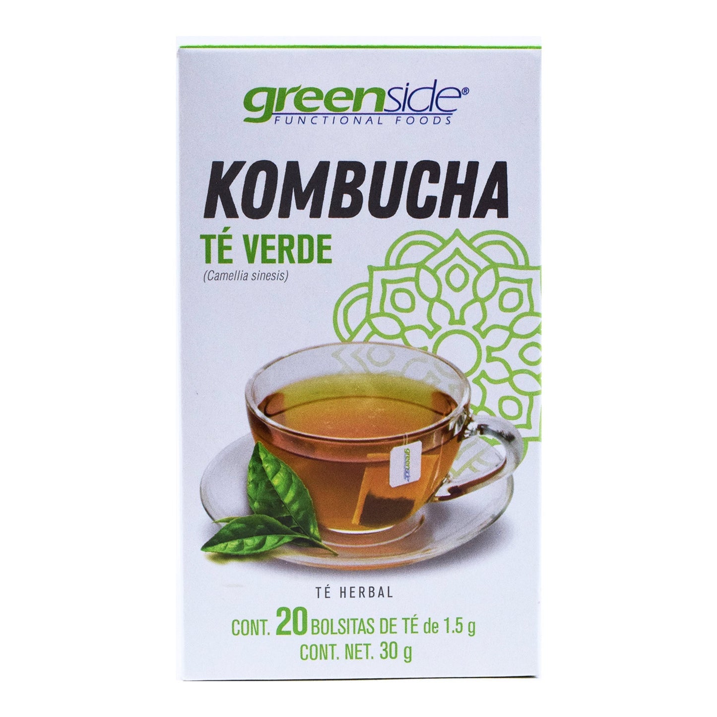 Infusion Kombucha Te Verde 30 G (GREENSIDE)
