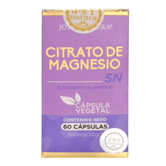 Citrato De Magnesio Melatonina Sn 60 Cápsulas (JOY NATURA)