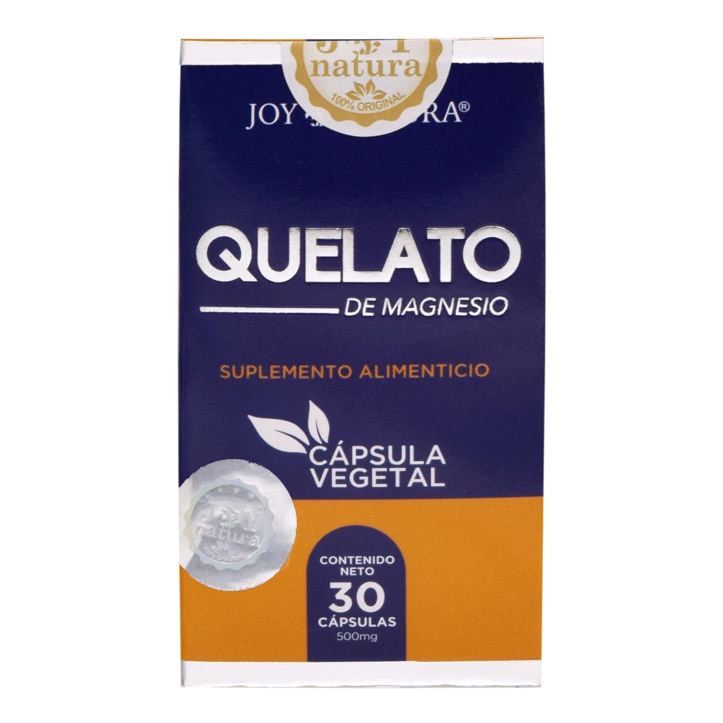 Quelato Magnesio 30 Cápsulas (JOY NATURA)
