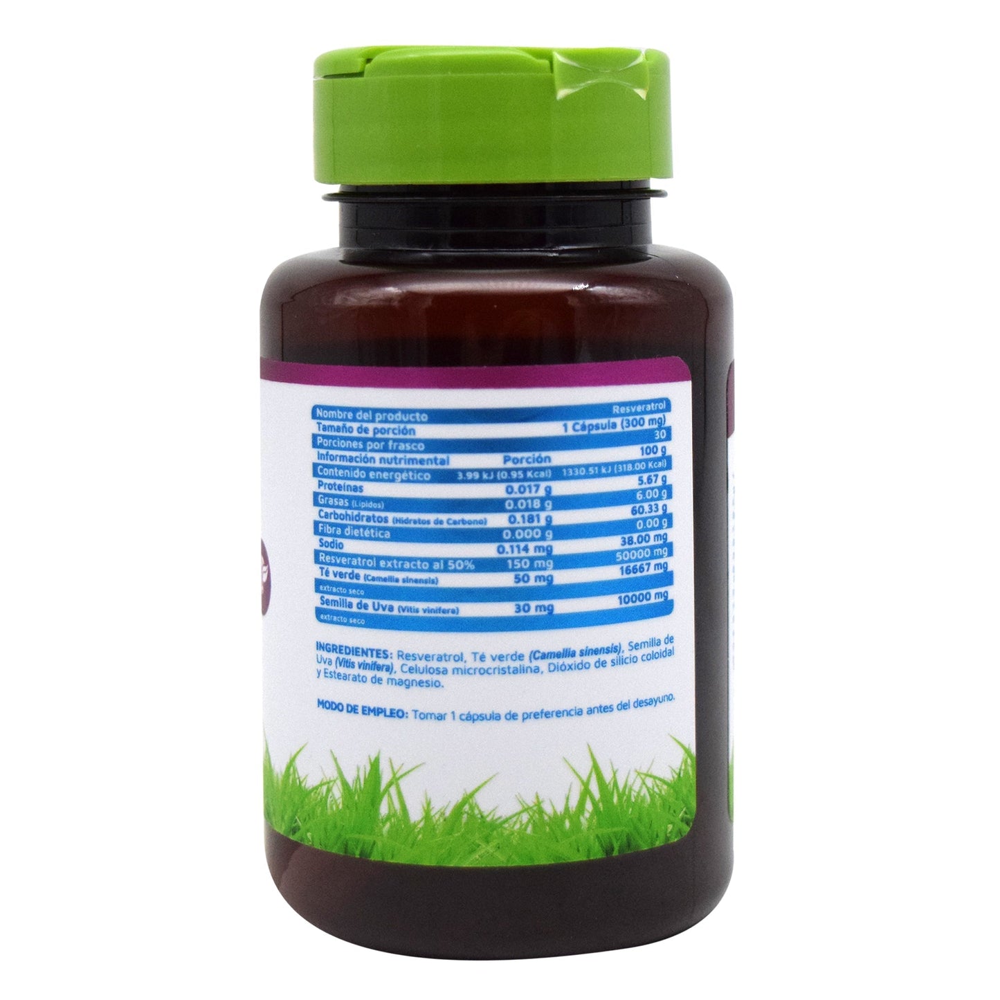 Resveratrol 30 Cápsulas (VIDANAT/VITAMINAS)