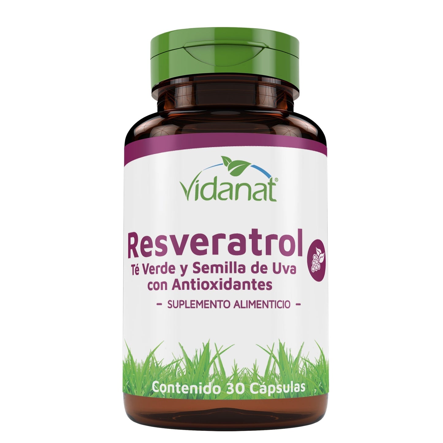 Resveratrol 30 Cápsulas (VIDANAT/VITAMINAS)