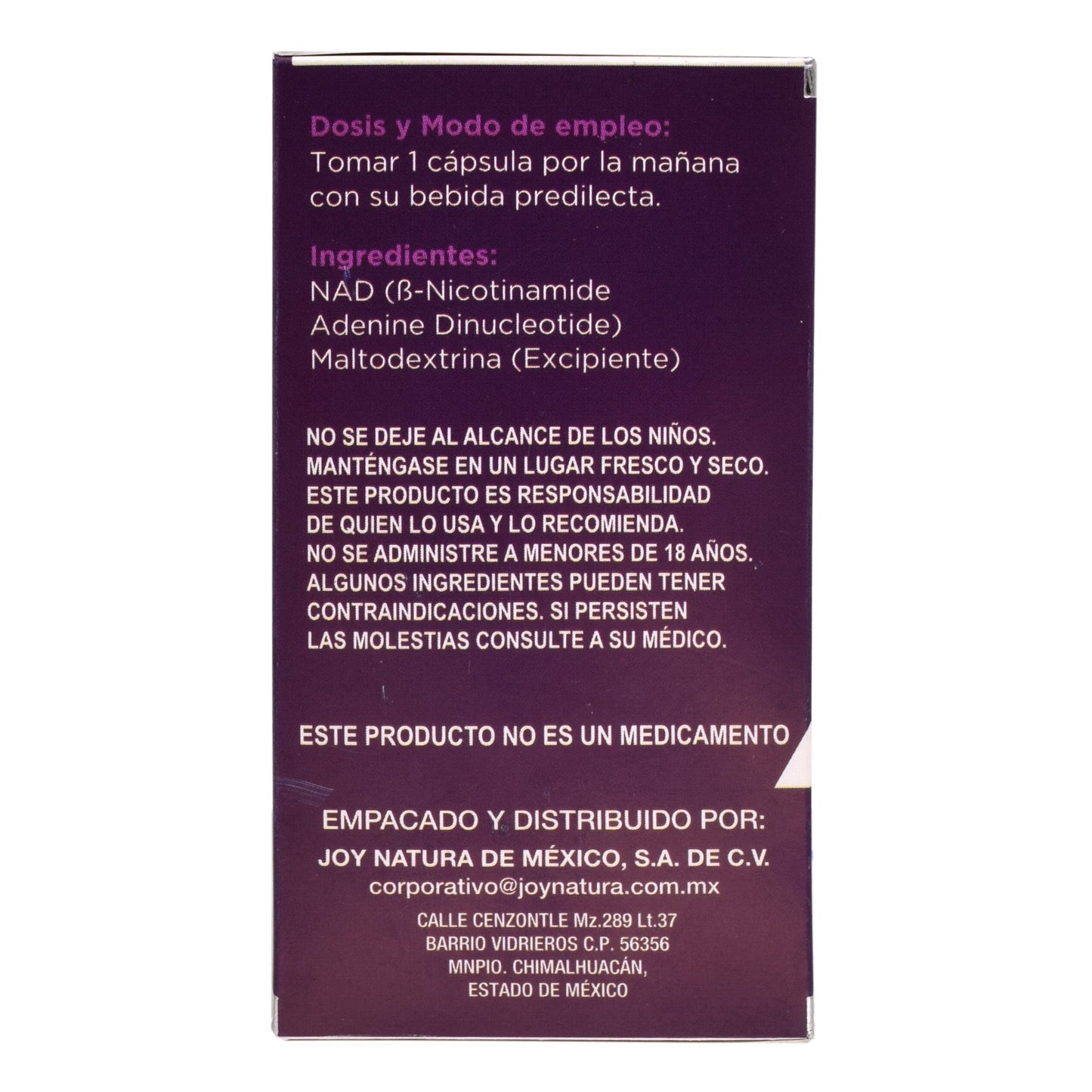 Nad 30 Cápsulas (JOY NATURA)