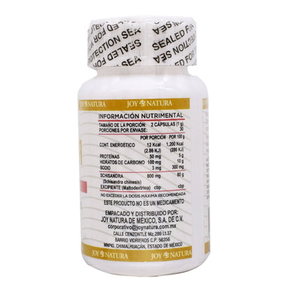 Schisandra 60 Cápsulas (JOY NATURA)