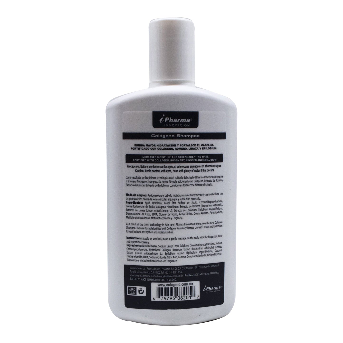 Shampoo Colageno Repair System 450 Mililitros (I PHARMA)