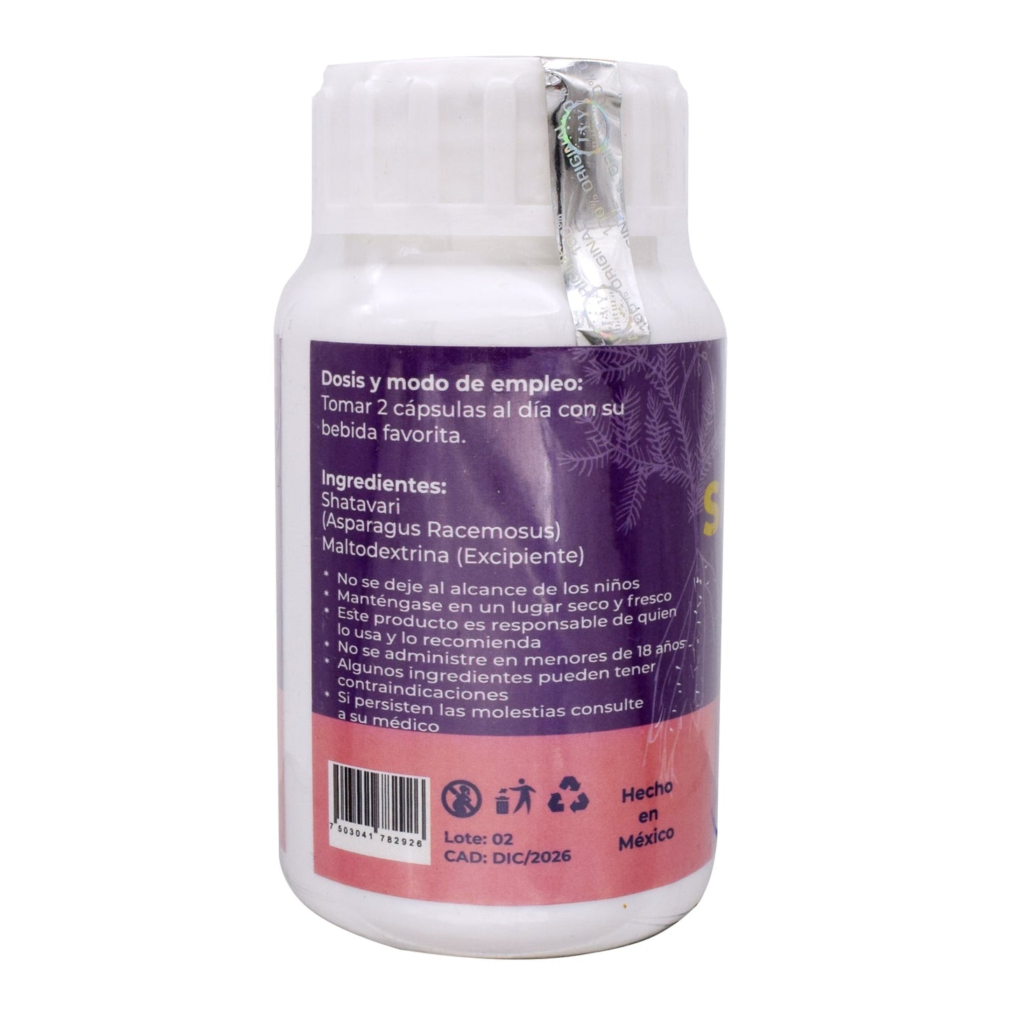 Shatavari 60 Cápsulas (JOY NATURA)