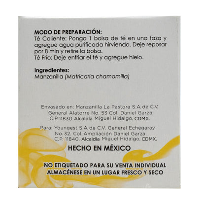 Te De Manzanilla 25 Sob (LA PASTORA)