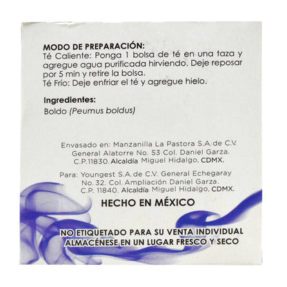 Te De Boldo 25 Sob (LA PASTORA)