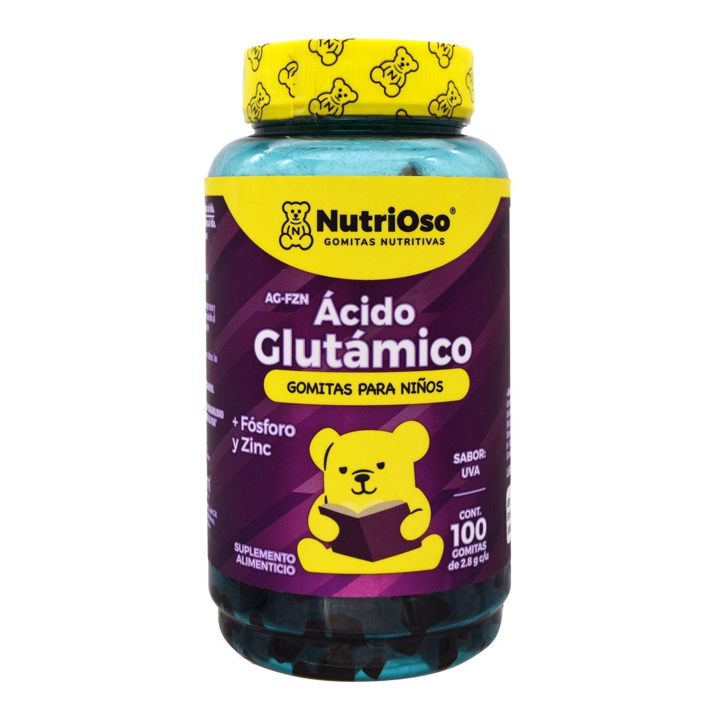 Gomitas Acido Glutamico Fosforo Zinc Uva 280 G (SOLANUM NUTRIOSO)
