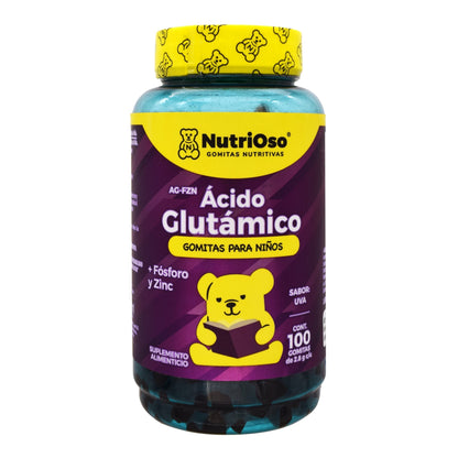Gomitas Acido Glutamico Fosforo Zinc Uva 280 G (SOLANUM NUTRIOSO)