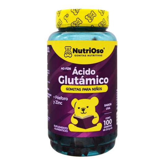 Gomitas Acido Glutamico Fosforo Zinc Uva 280 G (SOLANUM NUTRIOSO)