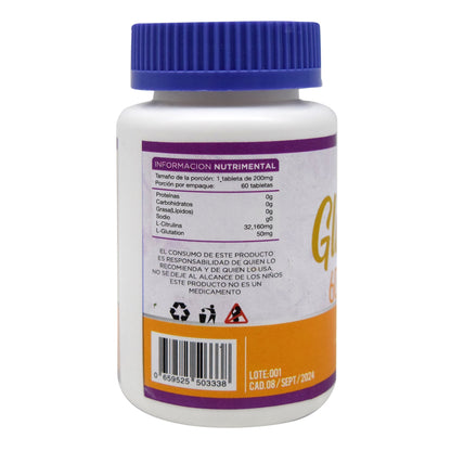 Glutation Sublingual 60 Tabletas (JOY NATURA)