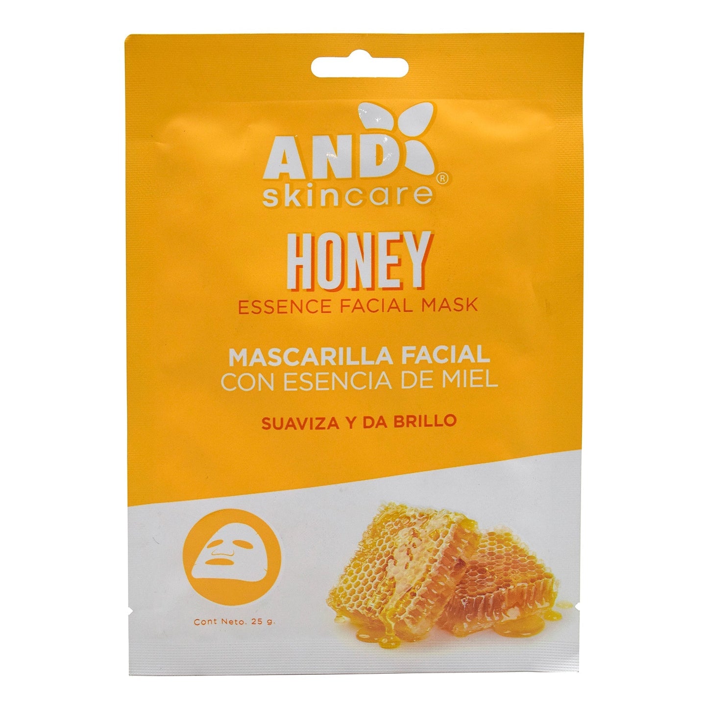 Mascarilla Facial De Miel 25 G (Paquete 10) (AND)
