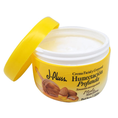 Crema Miel Y Almendras 500 G (JPLUSS)