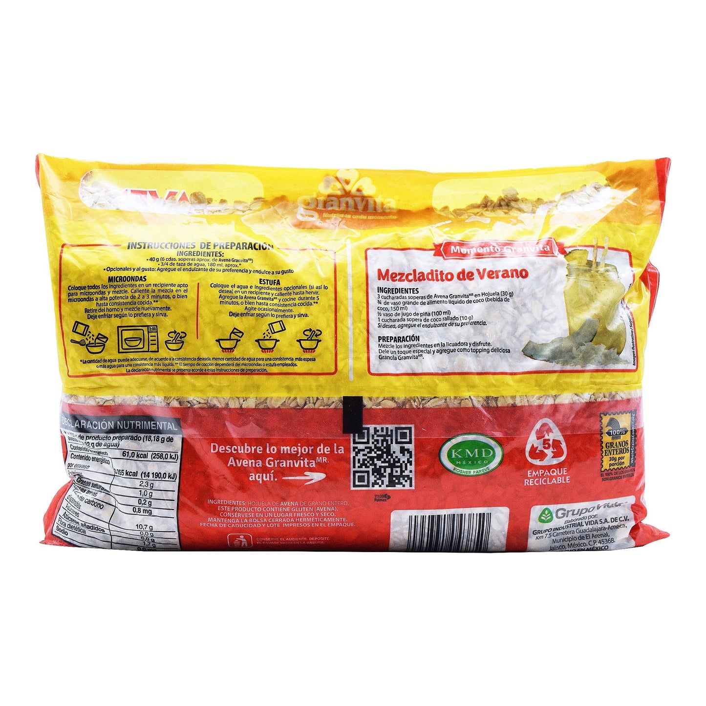 Avena Integral 1 Kg (MAXILU)