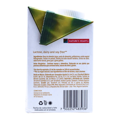 Crema Para Cafe Almendra 500 Mililitros (NATURES HEART)