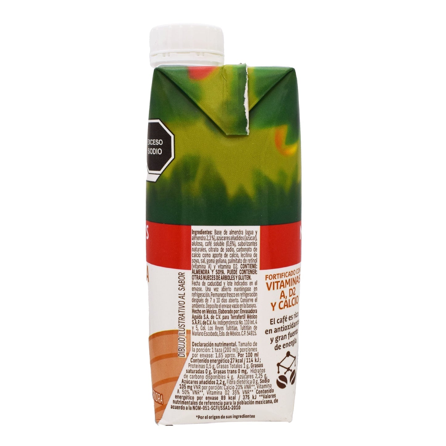 Bebida De Almendra Cafe 330 Mililitros (NATURES HEART)