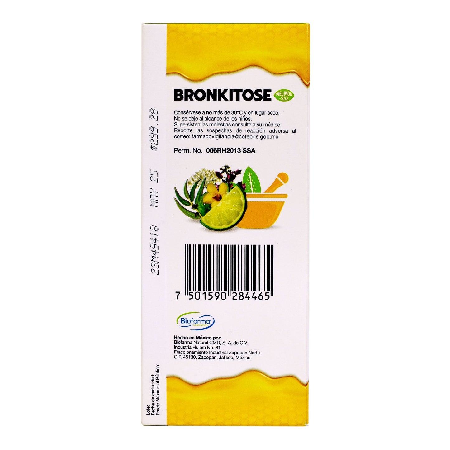 Bronkitose Sin Azucar  240 Mililitros (CMD)