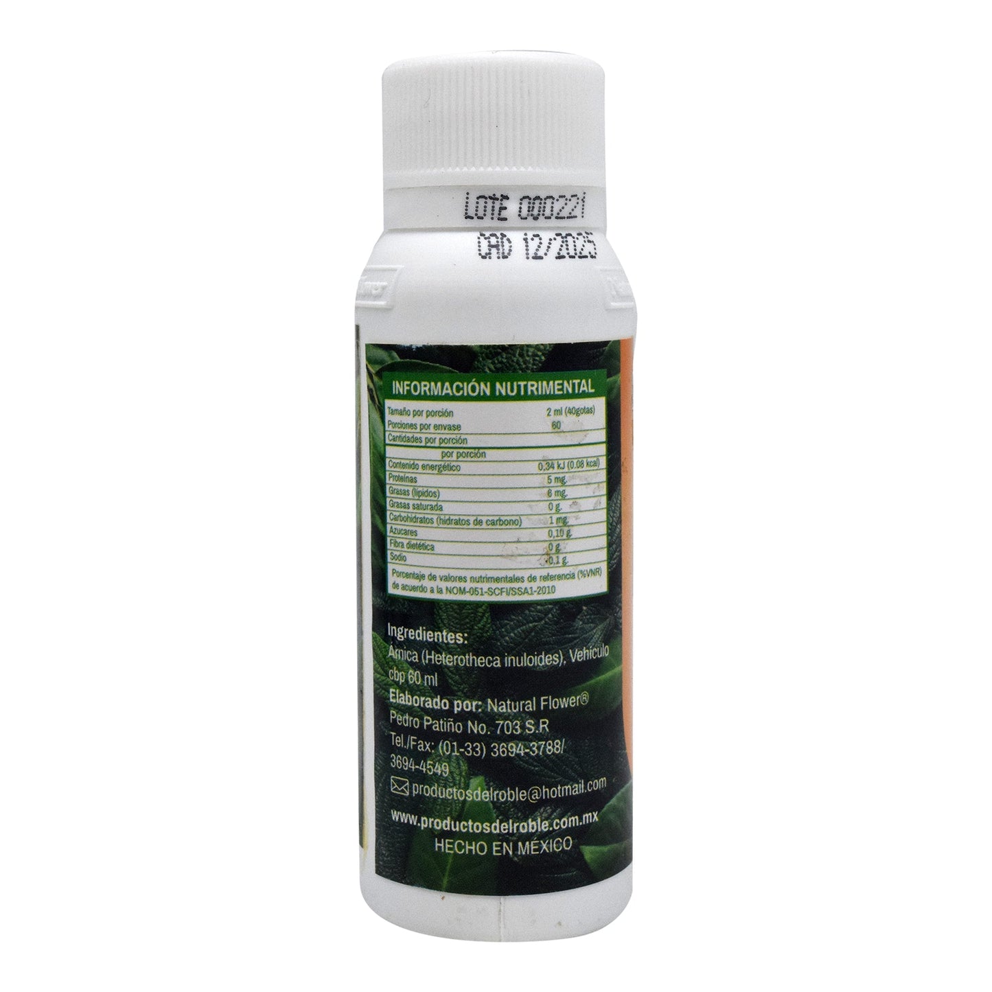 Arnica Extracto 55 Mililitros (NATURAL FLOWER)