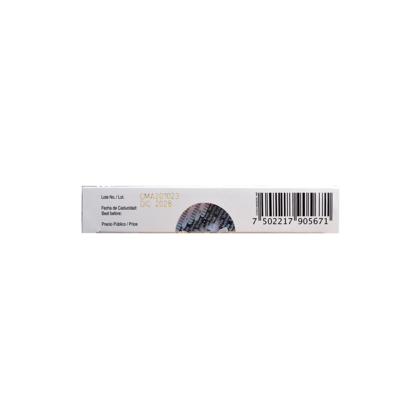 Citrato De Magnesio Citrus 10 Amp (GN+VIDA)