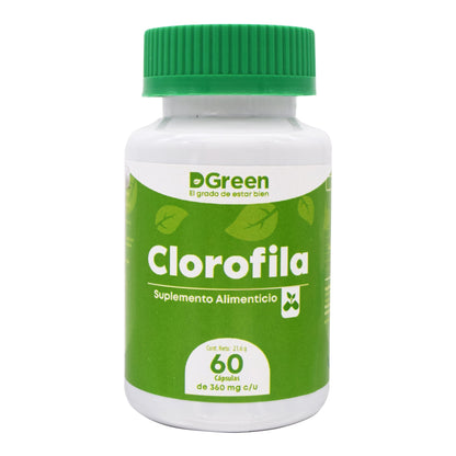 Clorofila 60 Cápsulas (DGREEN)