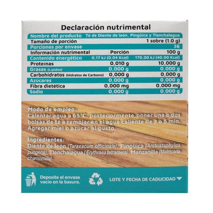 Te Diente De Leon 36 Sob (VIDANAT/INFUSIONES)