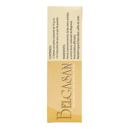 Tinte Henna Cafe Claro H5 3 Sob (BELGASAN)