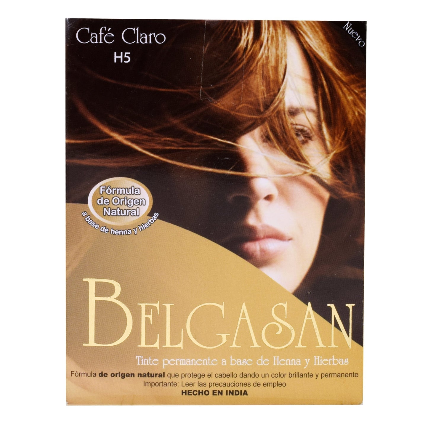 Tinte Henna Cafe Claro H5 3 Sob (BELGASAN)