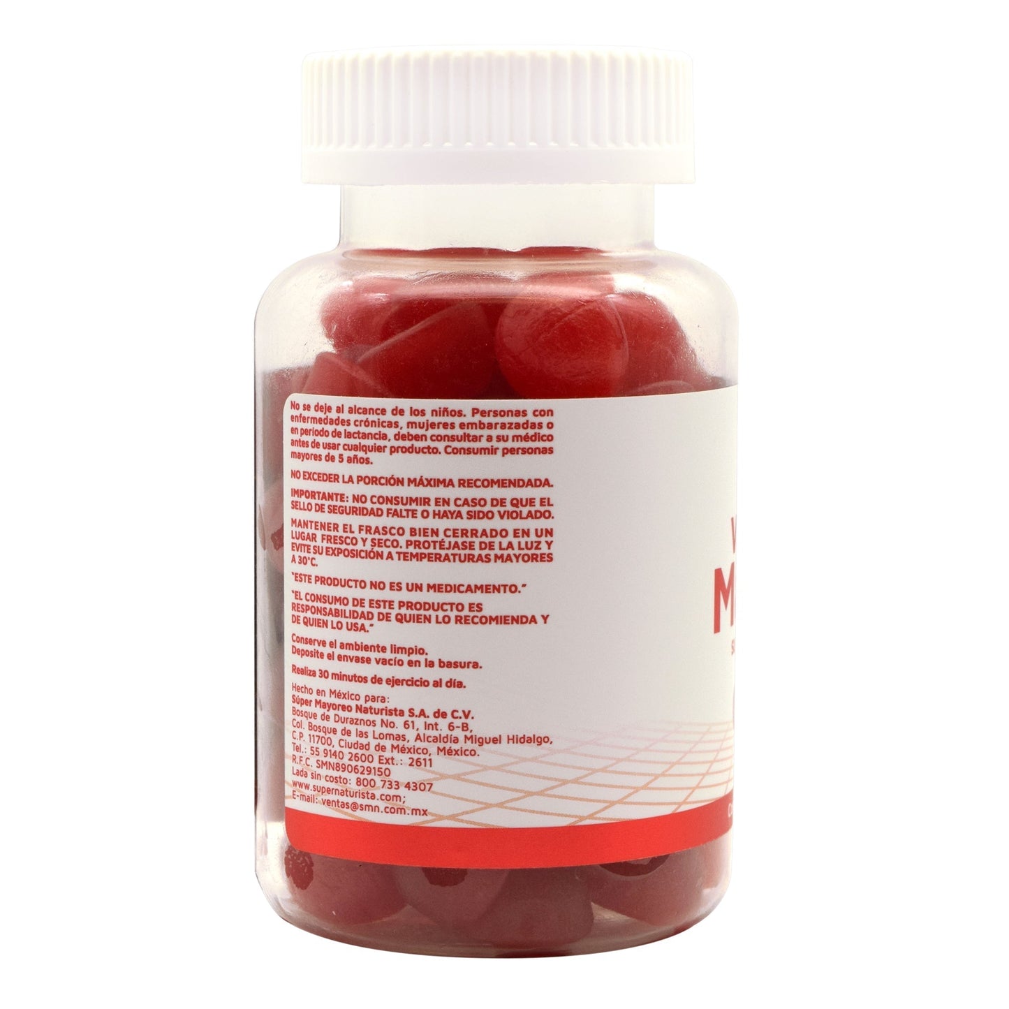 Gomitas Vinagre De Manzana 60 Gomitas (VIDANAT/VITAMINAS)