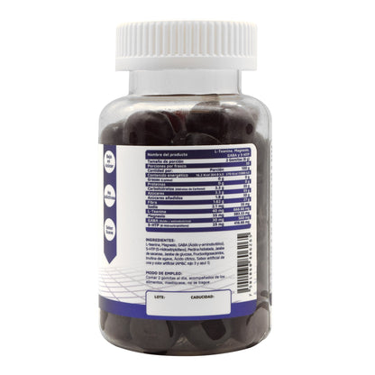 Gomitas L Teanina Magnesio Sab Uva 60 Gomitas (VIDANAT/VITAMINAS)