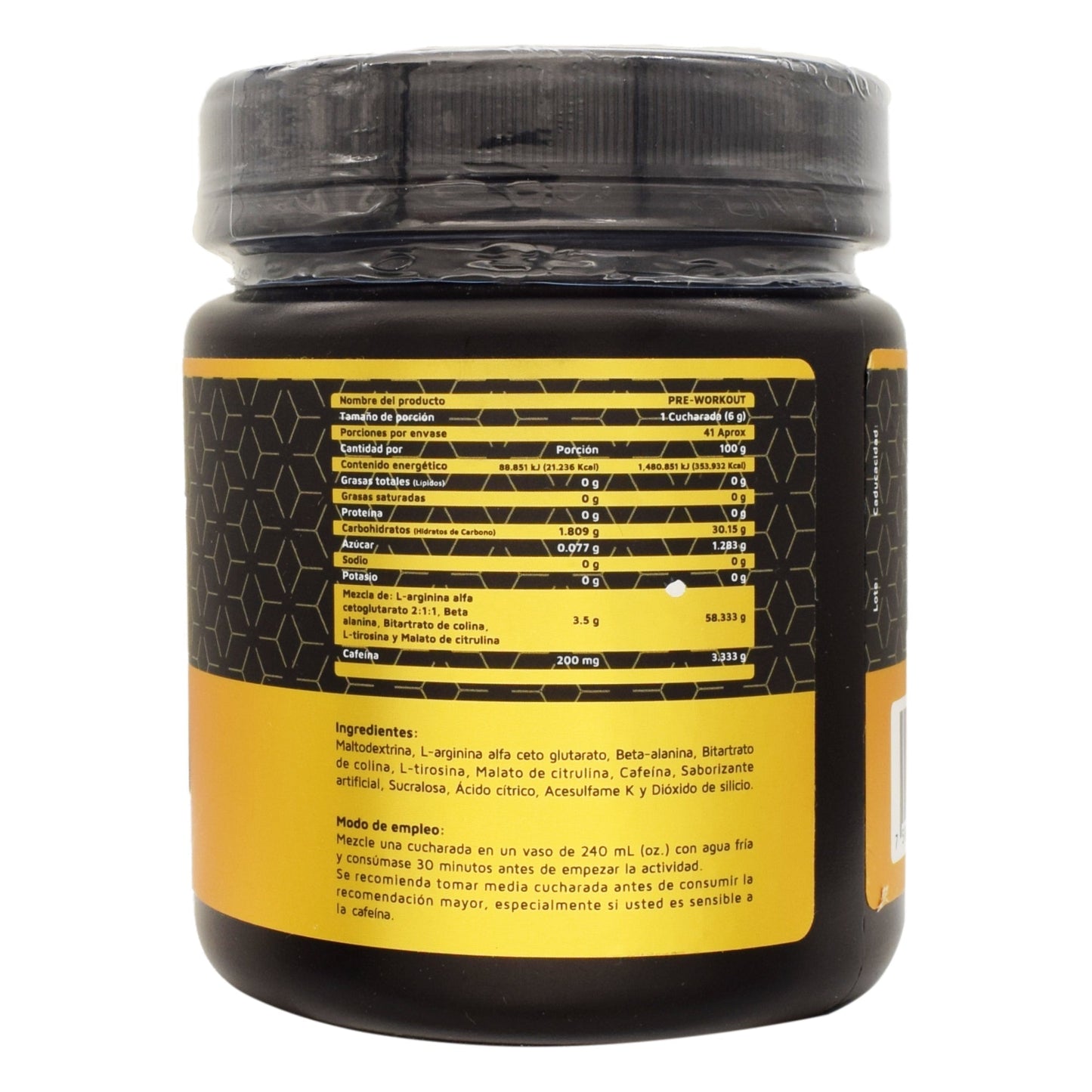 Preworkout Ponche De Frutas 250 G (HIGH POWER)