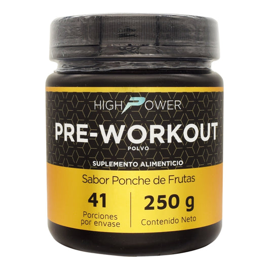 Preworkout Ponche De Frutas 250 G (HIGH POWER)