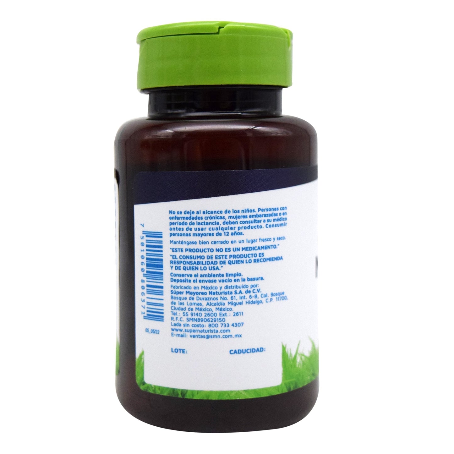 Citrato De Magnesio Con Zinc  60 Tabletas (VIDANAT/VITAMINAS)