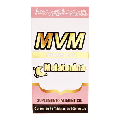 Mvm Melatonina 30 Tabletas (NUTRIMED)
