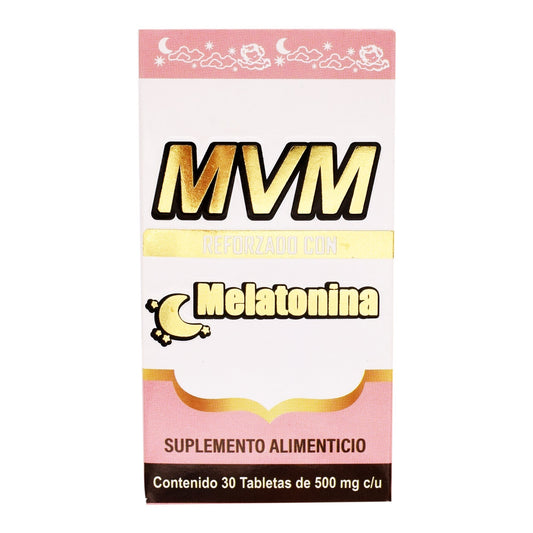 Mvm Melatonina 30 Tabletas (NUTRIMED)