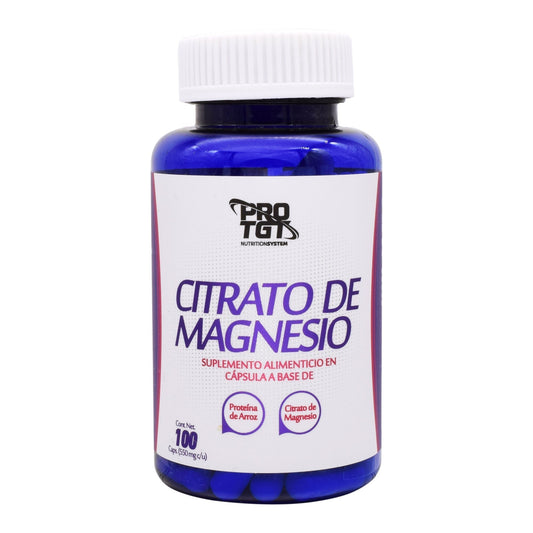Citrato De Magnesio 500 Miligramos 100 Tabletas (PROTGT)