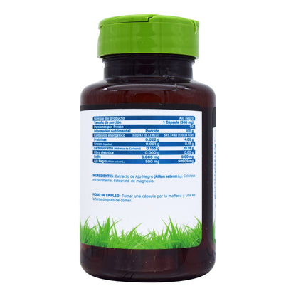 Ajo Negro 60 Cápsulas (VALE NATURAL)