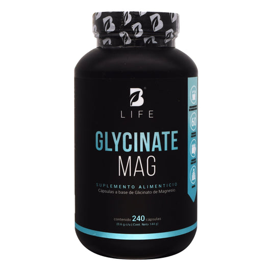 Glicinato De Magnesio 240 Cápsulas (BLIFE)
