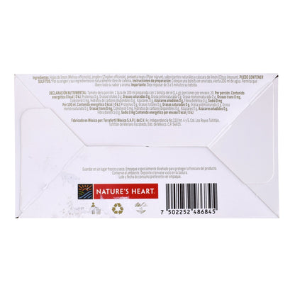 Te Jengibre Limon 20 Sob (NATURES HEART)