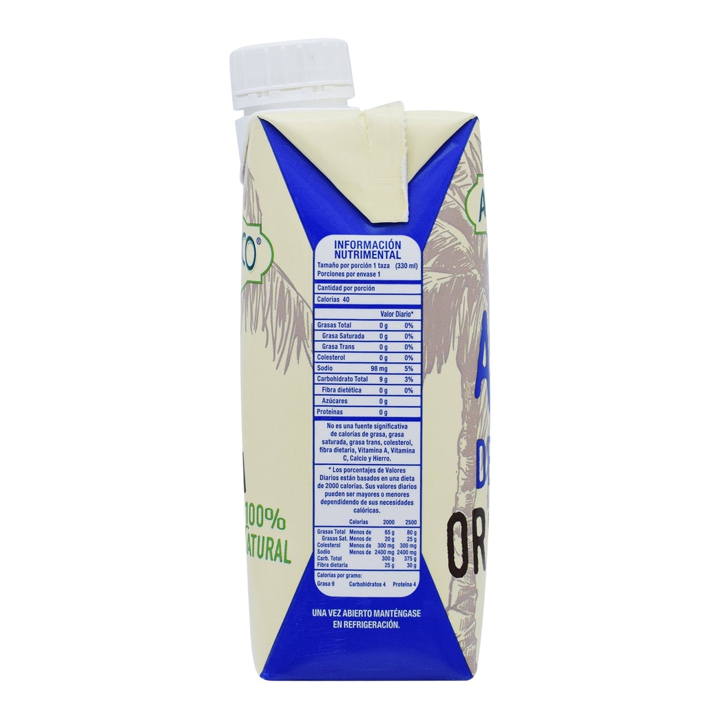 Agua De Coco 330 Mililitros (ACAPULCOCO)