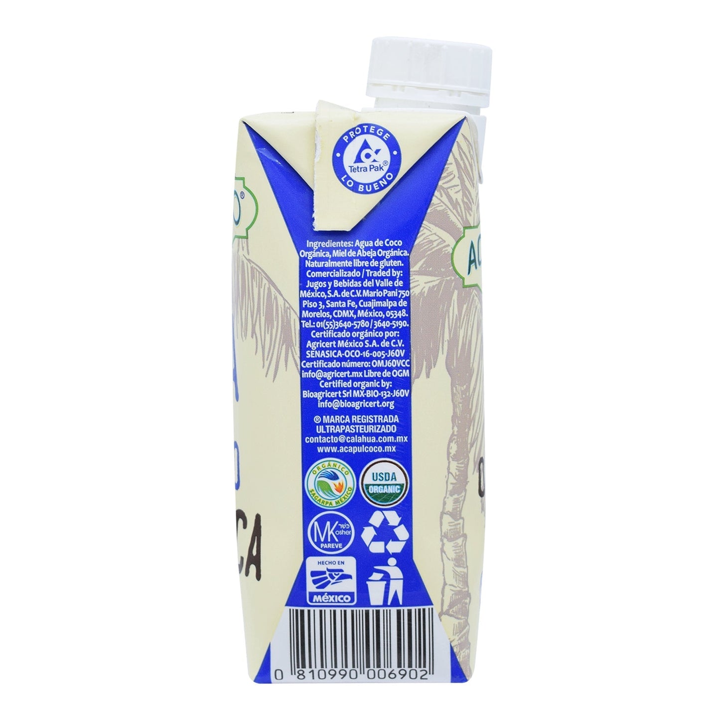 Agua De Coco 330 Mililitros (ACAPULCOCO)